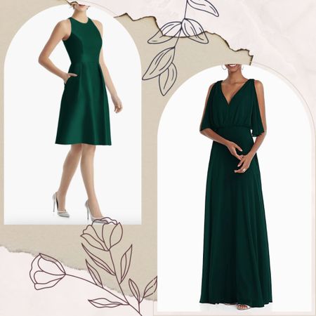 Emerald Green Bridesmaids Dresses - The most romantic and flattering emerald green bridesmaids dresses, with a range of inclusive sizing and a variety of formal dress styles.

#LTKparties #LTKstyletip #LTKwedding