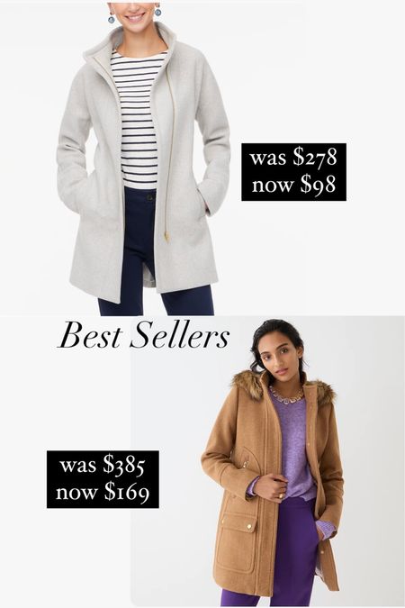 Best sellers // coats // J.Crew coats 

#LTKsalealert #LTKCyberweek #LTKHoliday