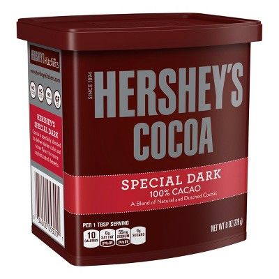 Hershey's Special Dark 100% Cacao Cocoa Powder - 8oz | Target