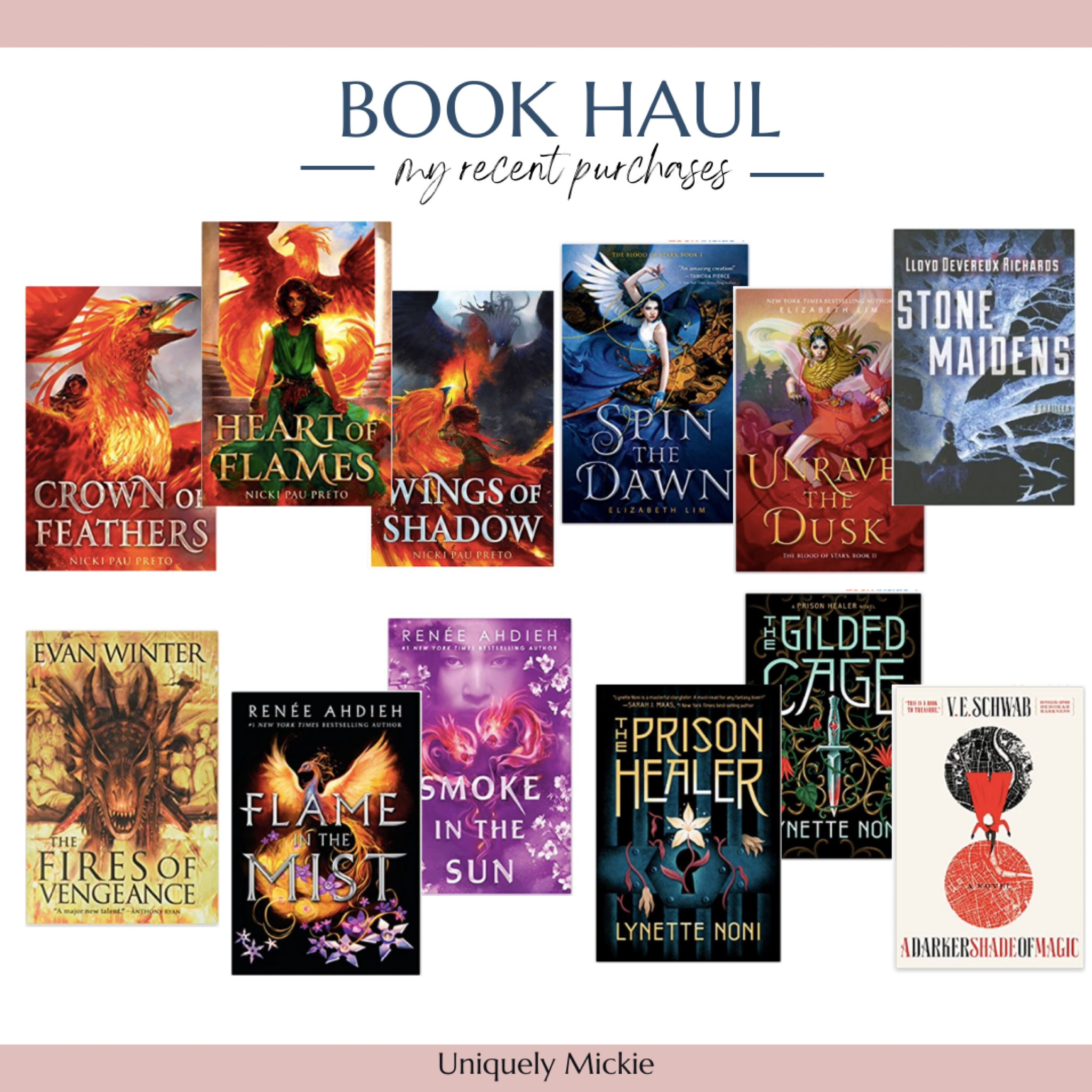 Recent book haul, book outlet haul, Amazon book haul

#LTKhome #LTKunder50 #LTKGiftGuide