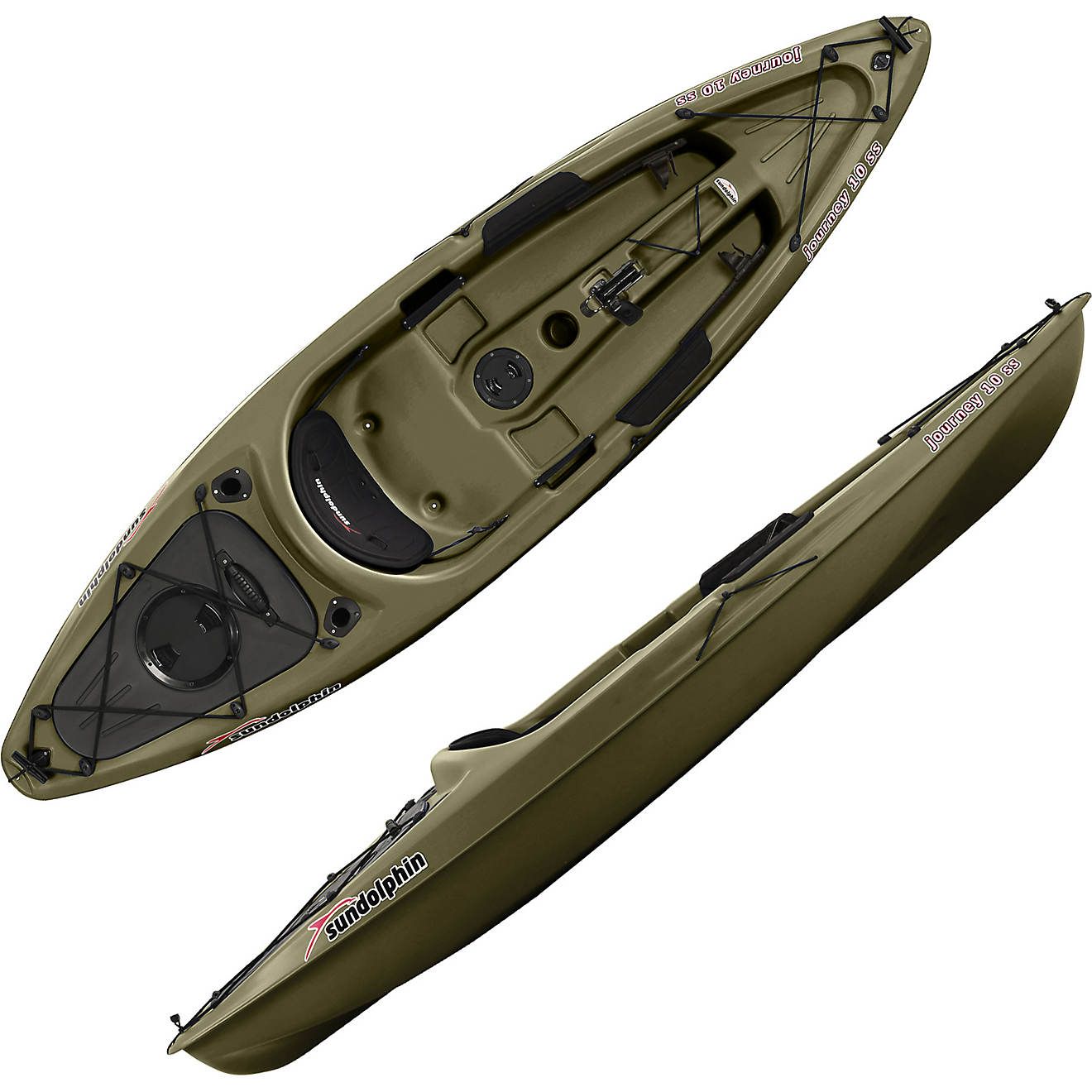Sun Dolphin Journey 10 ft Fishing Kayak | Academy Sports + Outdoor Affiliate