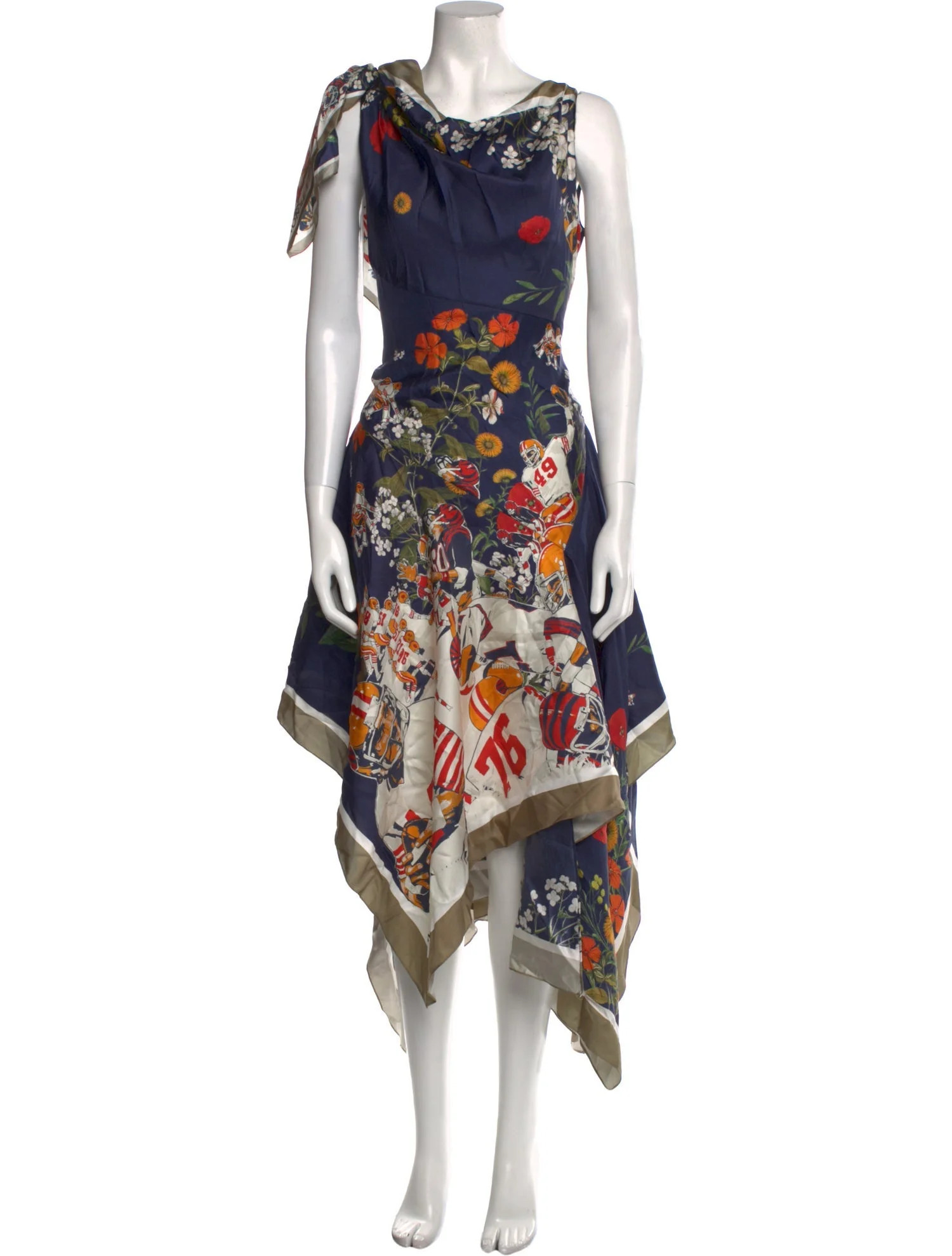 Silk Midi Length Dress w/ Tags | The RealReal