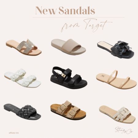 Check out these new sandals from Target, including woven styles, slides, Birkenstock look for less, and more!

Summer sandals, Target fashion, slip on, slides, strappy sandal

#LTKfindsunder50 #LTKstyletip #LTKshoecrush