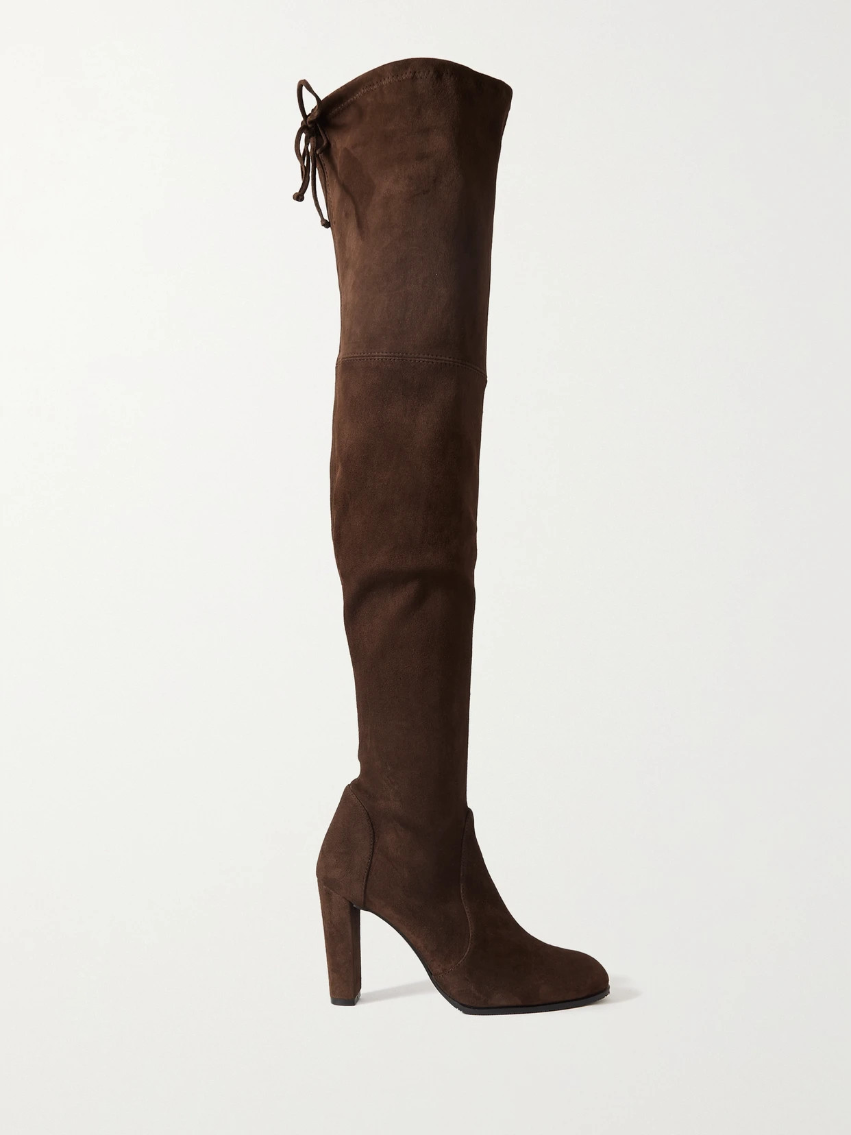 Stuart Weitzman - Highland Suede Over-the-knee Boots - Brown | NET-A-PORTER (US)