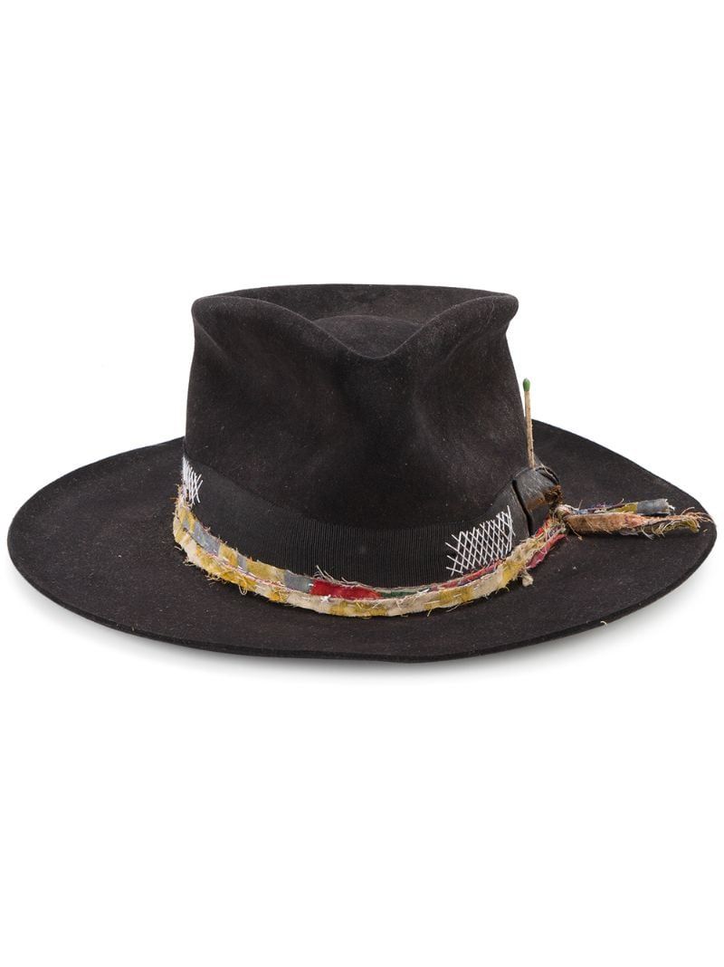Nick Fouquet - Bellcampo hat - women - Leather - L, Black, Leather | FarFetch US
