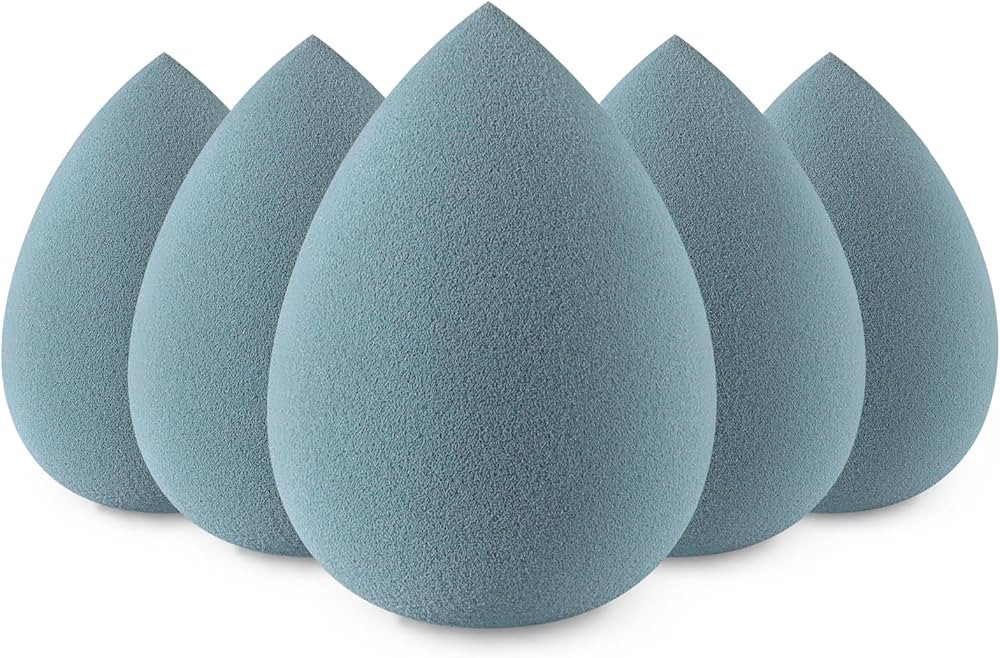 BEAKEY Makeup sponge, Latex Free Makeup Sponges for Foundation Powders and Creams. Flawless, Fine... | Amazon (US)