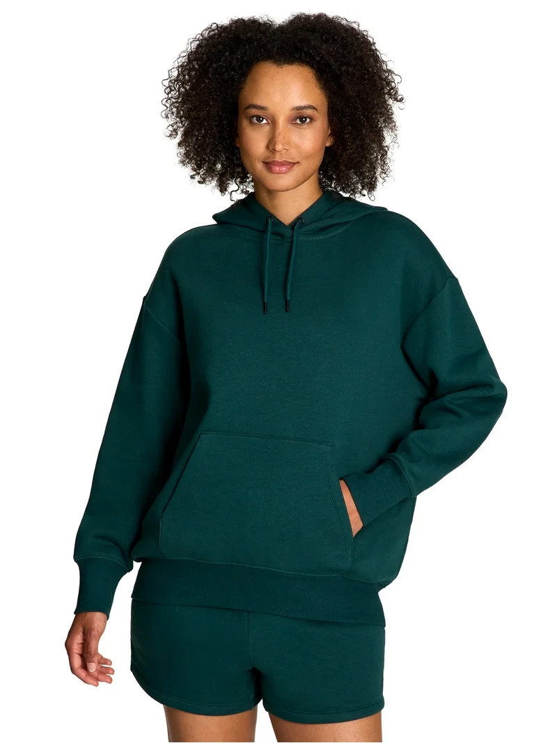 Reebok Women's and Women's Plus Weekender Oversized Hoodie, Sizes XS-4X | Walmart (US)