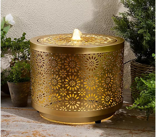 Make Your Selection: "As Is" Garden Reflections Plug-in Illuminated Fountain | QVC