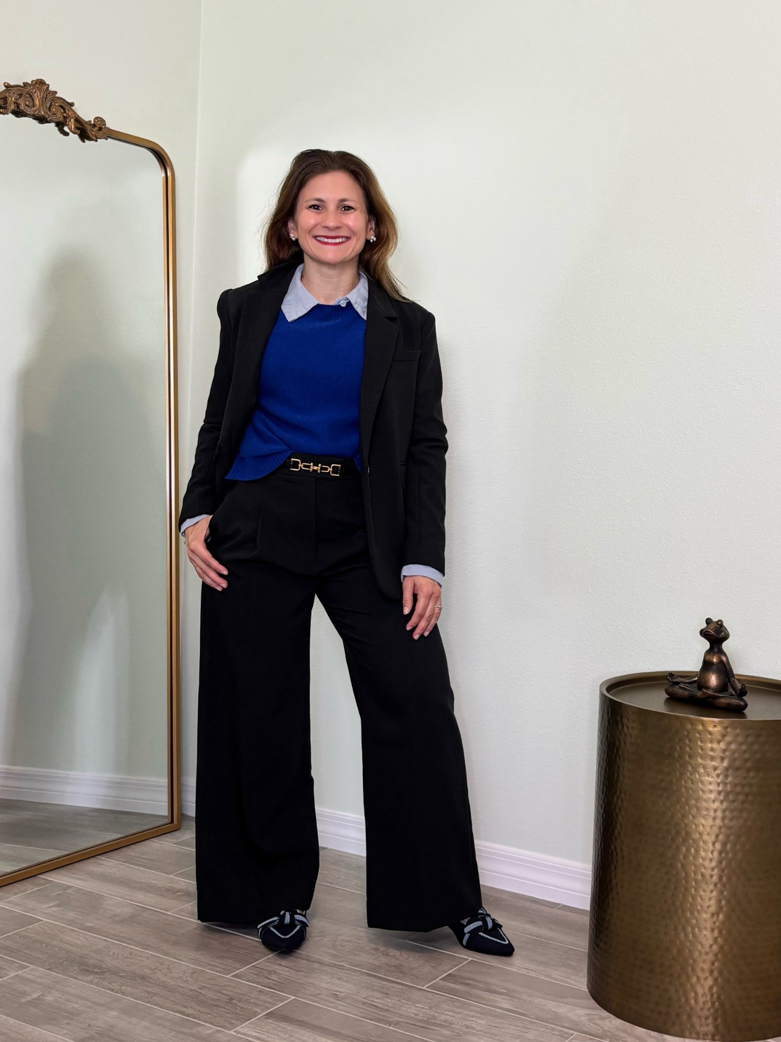 Petite friendly office trousers and blazer

#LTKStyleTip #LTKWorkwear #LTKSaleAlert