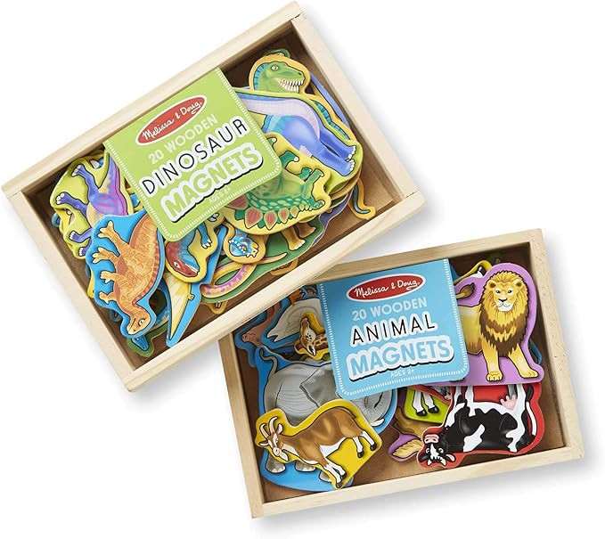 Melissa & Doug Magnetic Animals & Dinosaurs Bundle | Amazon (US)