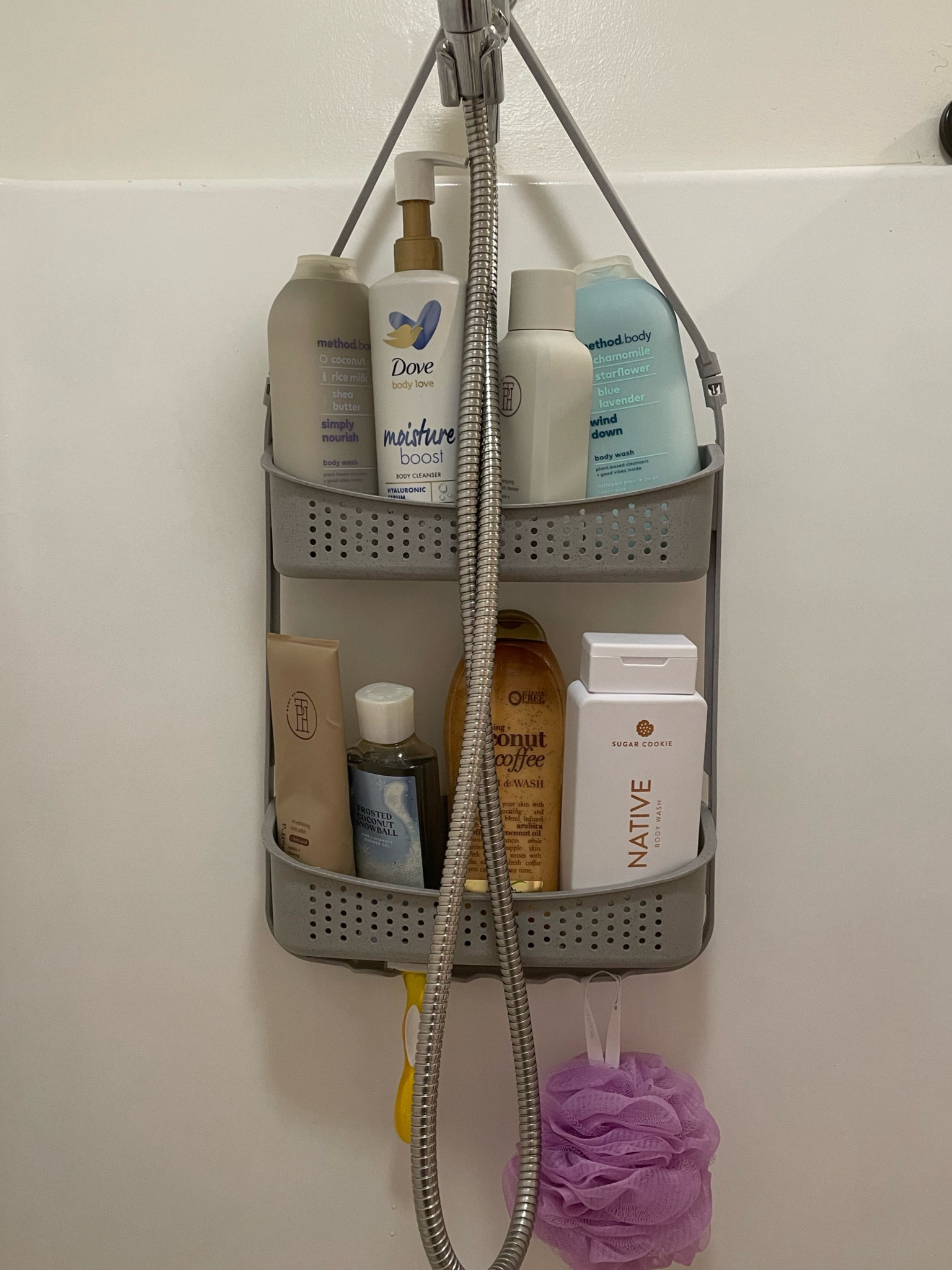 dual hanging shower caddy

#LTKhome