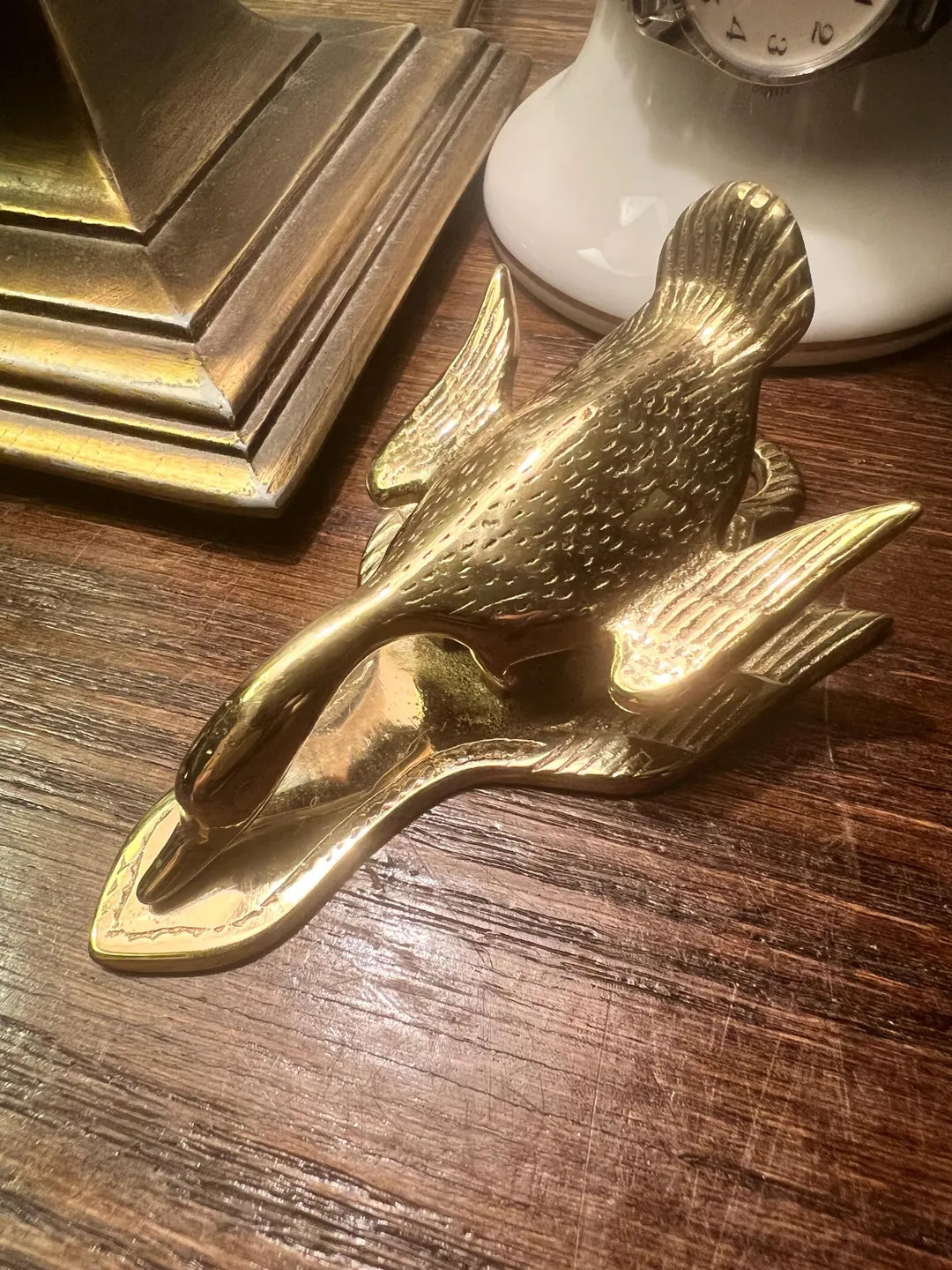 Vintage Virginia Metalcrafters Brass Duck Clip, Wall Decor - Etsy | Etsy (US)