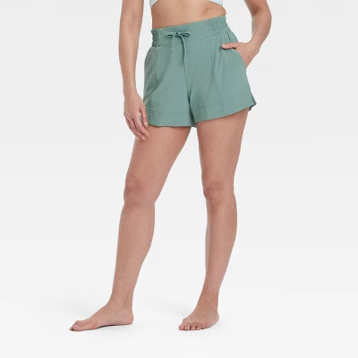 Women's Active Light Mid-Rise Shorts 4" - All In Motion™ | Target