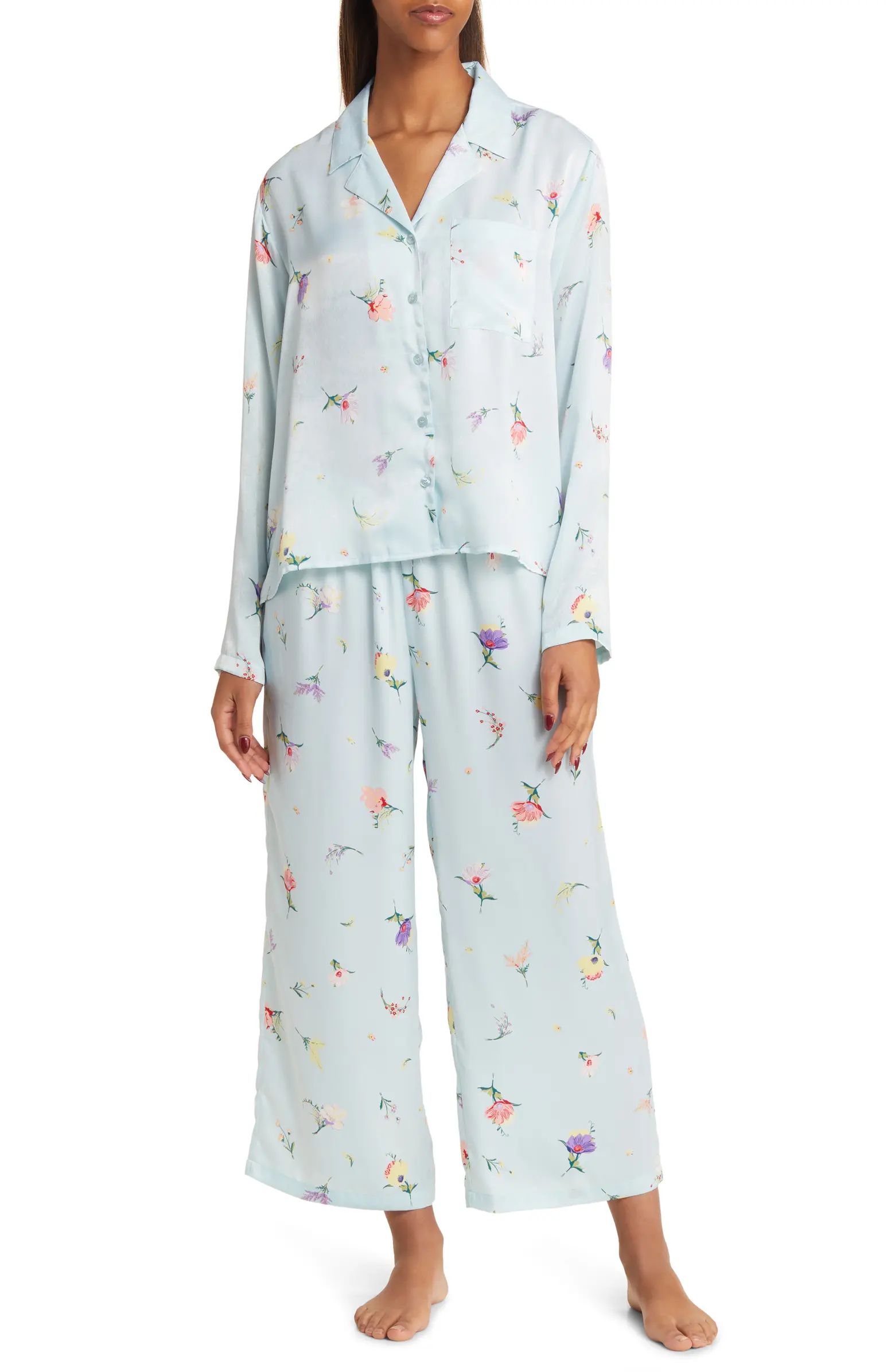 Satin Pajama Set | Nordstrom