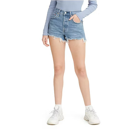 Levi's Womens Denim 501 Short, 26, Blue | JCPenney