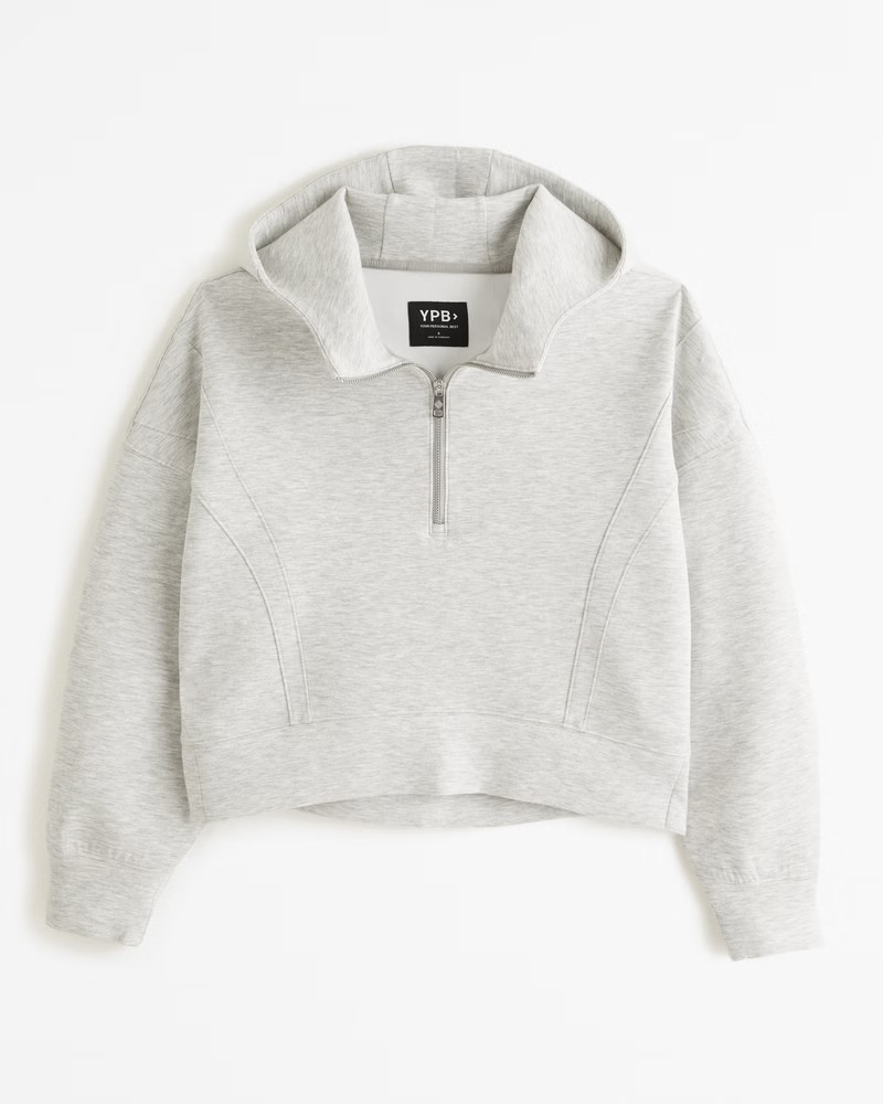 YPB neoKNIT Half-Zip Hoodie | Abercrombie & Fitch (US)