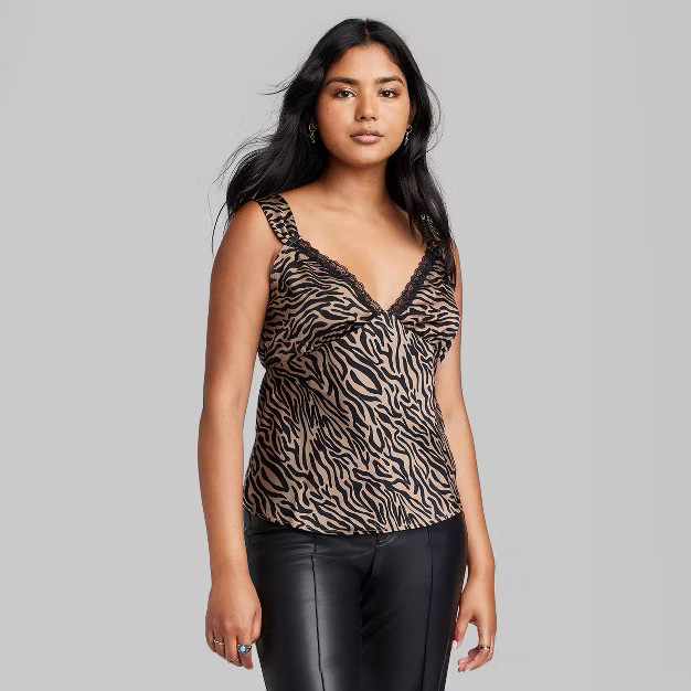 Women's Satin Slip Tank Top - Wild Fable™ | Target
