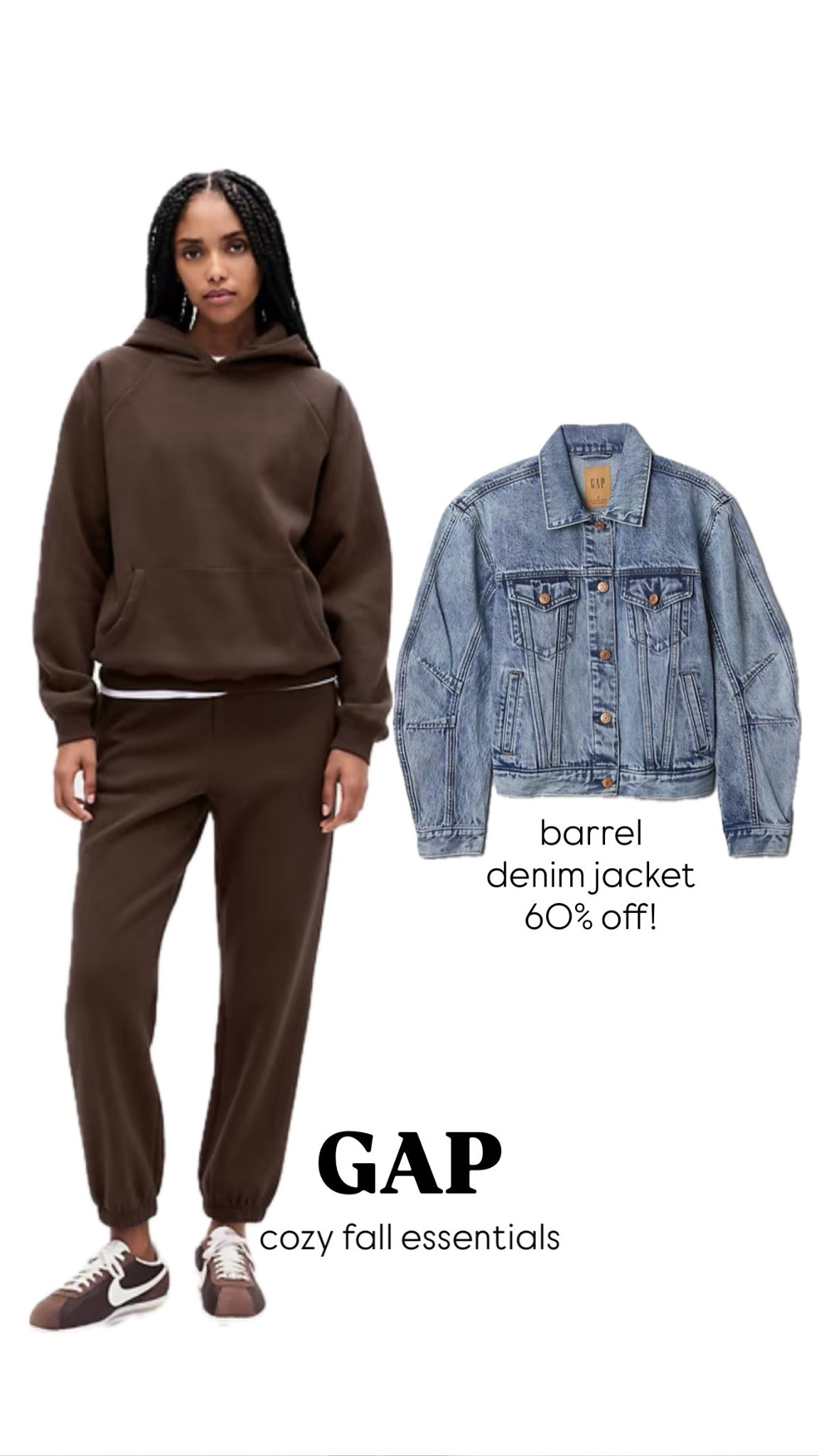 The perfect fall lounging outfit from the Gap. I plan on living in this after September 22! 🍂 

#LTKOver40 #LTKSaleAlert #LTKStyleTip