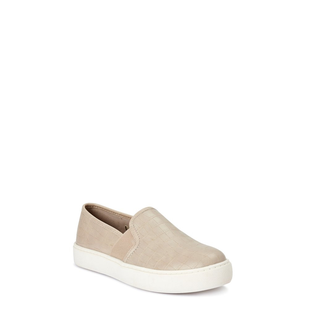 Time and Tru Twin Gore Slip On Shoe (Women's) (Wide Width Available) | Walmart (US)