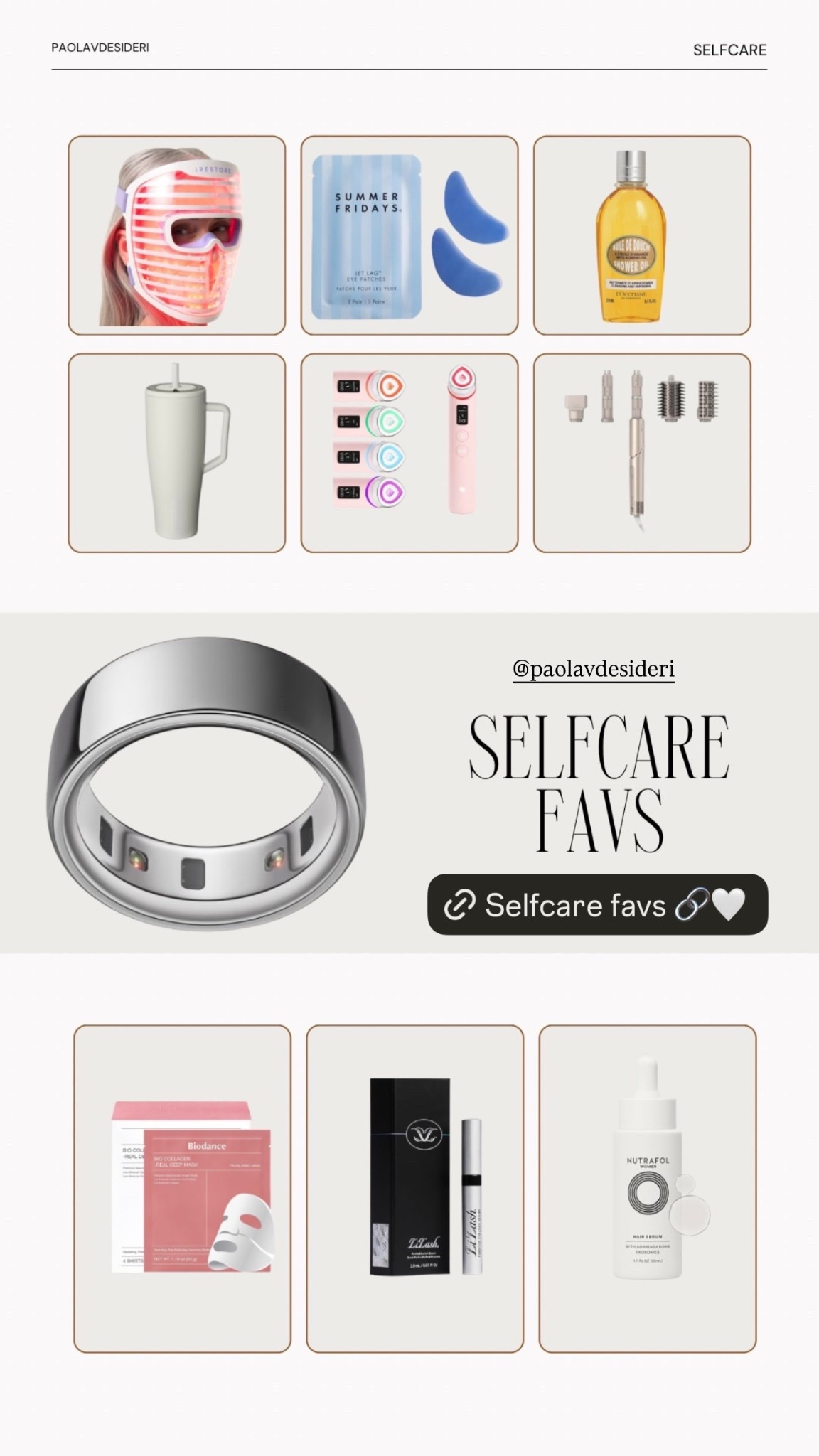 Selfcare favs 