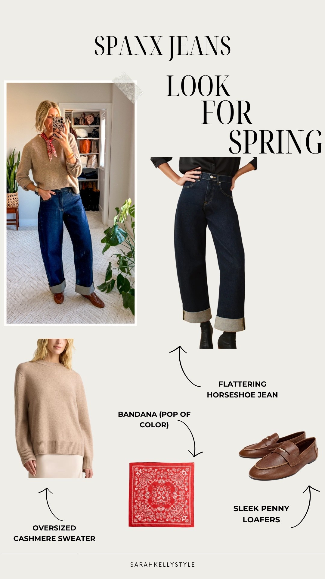 I have gotten so many questions about these Spanx jeans. They are a fan favorite. Here is an outfit breakdown of how I style them💕

#LTKgrwm #LTKootd #LTKSeasonal