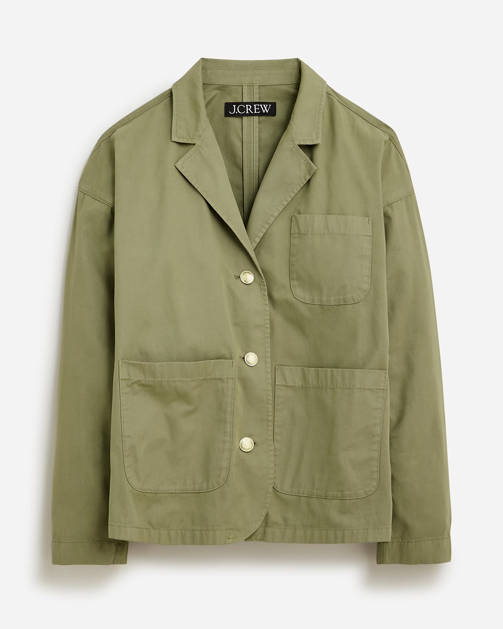 Blazer-jacket in chino | J. Crew US