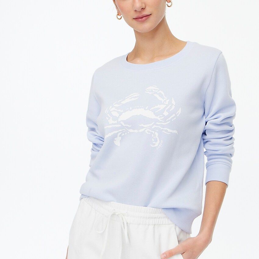 Logo crab sweatshirt | J.Crew Factory