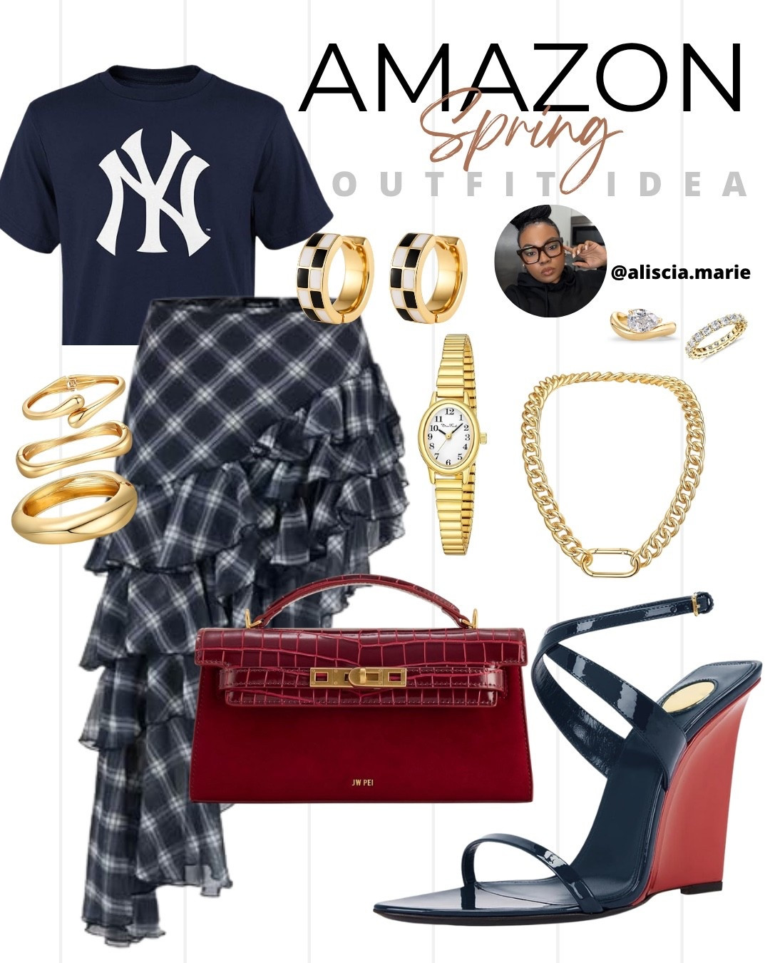 NY Yankees game day outfit! 

#LTKMidsize #LTKootd