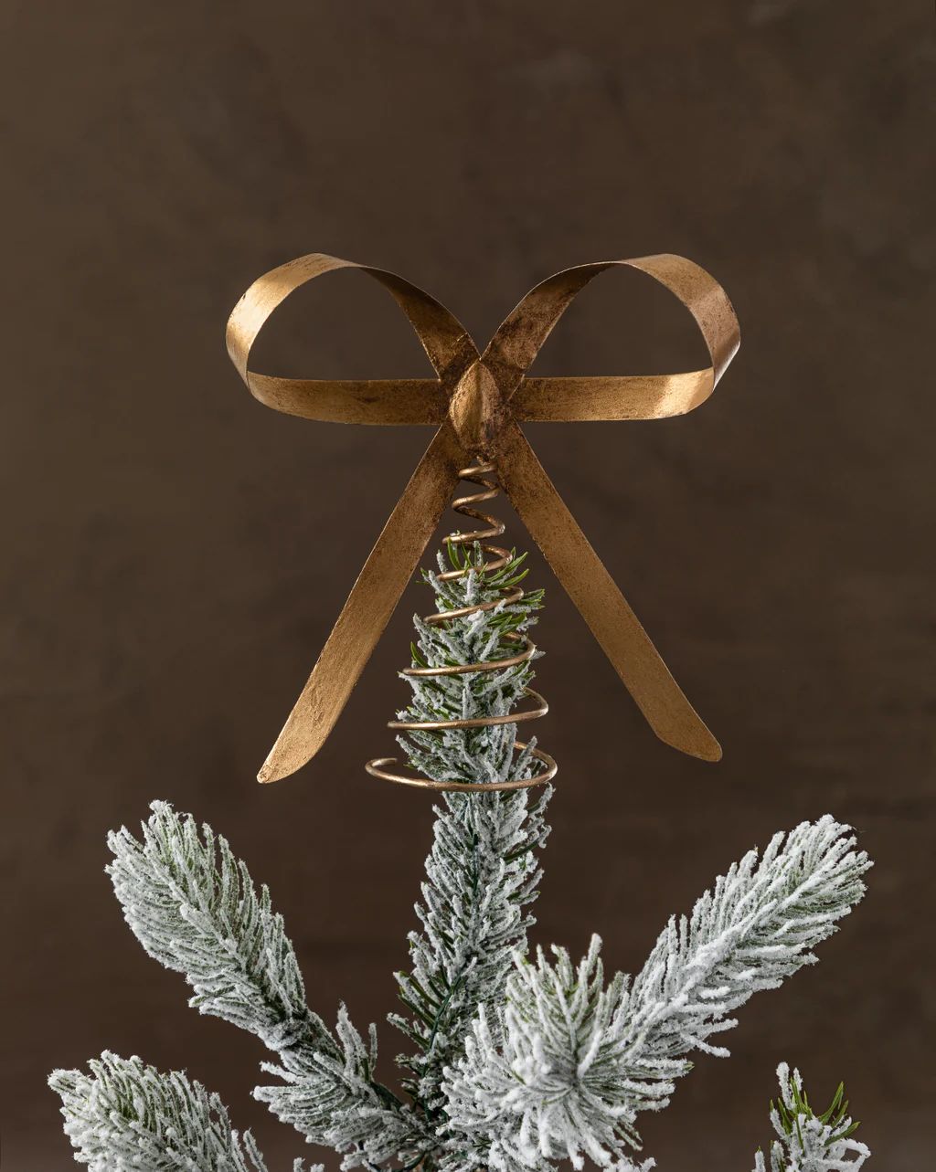 Brass Bow Tree Topper | McGee & Co.