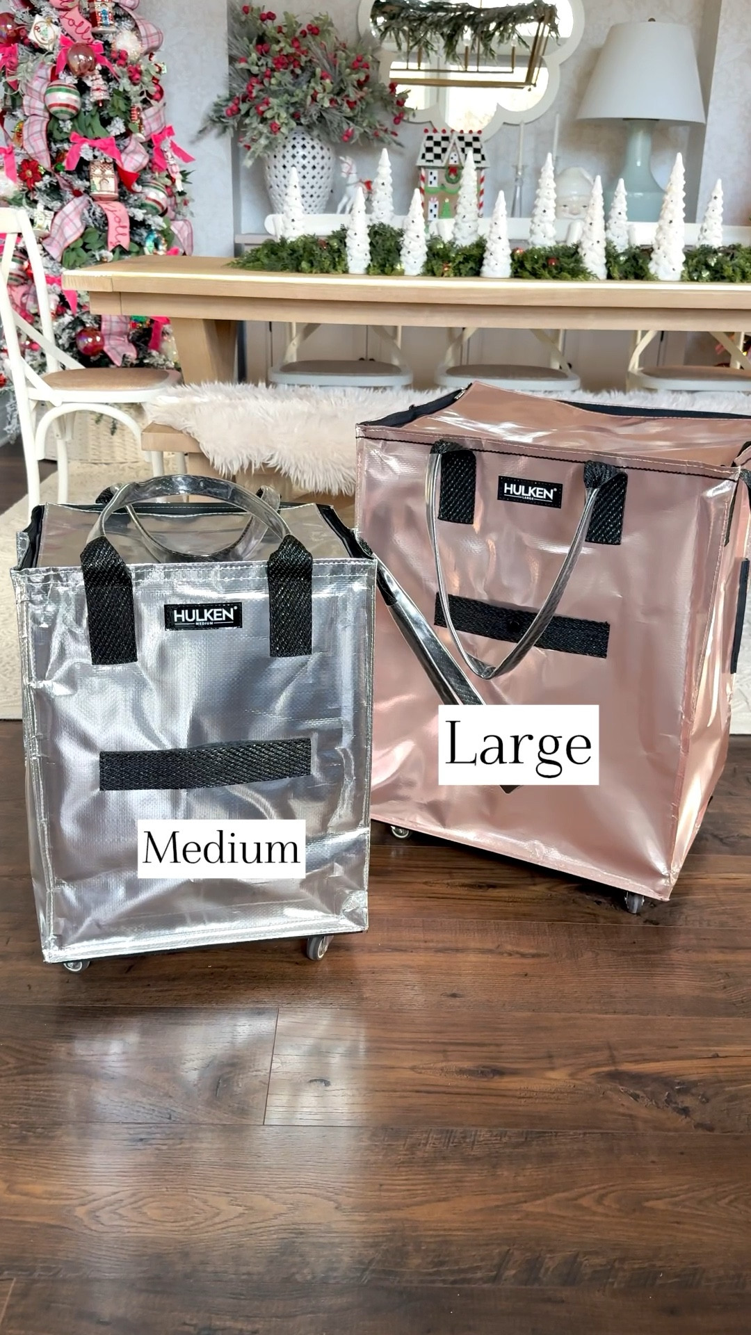 The HULKEN bag is available at QVC! We use ours for toting around anything and everything! The fabric is super durable, it has a zip closure, folds flat when not in use and the best part are the wheels! They rotate 360 degrees and make it so easy! @qvc #ad #loveqvc 

#LTKSaleAlert #LTKHoliday #LTKTravel