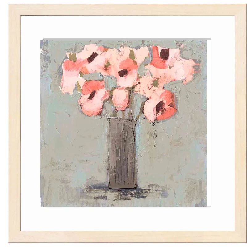 Pale Rustic Bouquet I by Victoria Borges - Picture Frame Painting | Wayfair North America