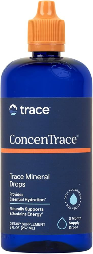Trace Minerals ConcenTrace Trace Mineral Drops - Liquid Supplement for Bone & Joint Support - Aid... | Amazon (US)