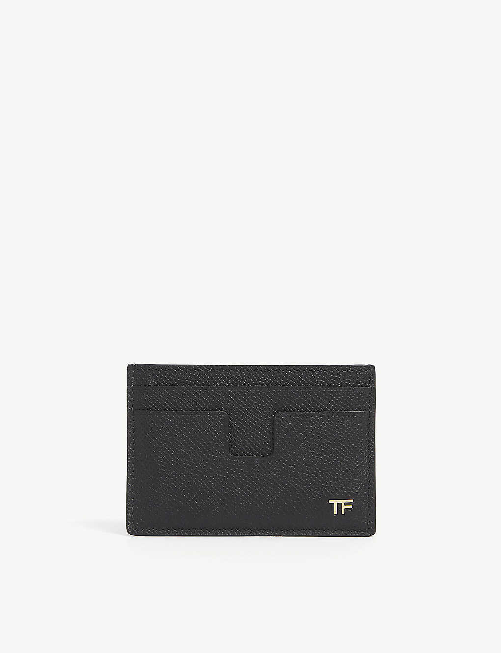 T-line leather card holder | Selfridges