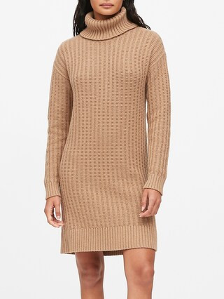 Turtleneck Sweater Dress | Banana Republic | Banana Republic (CA)
