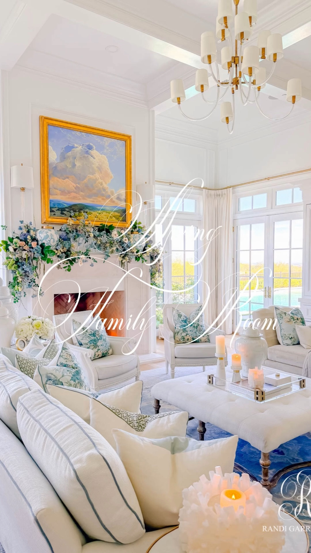 Spring home tour - family room! 

#LTKSeasonal #LTKHome