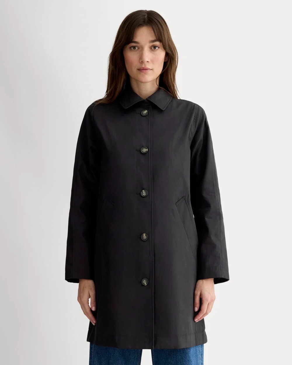 The Mac Coat | Black | Everlane