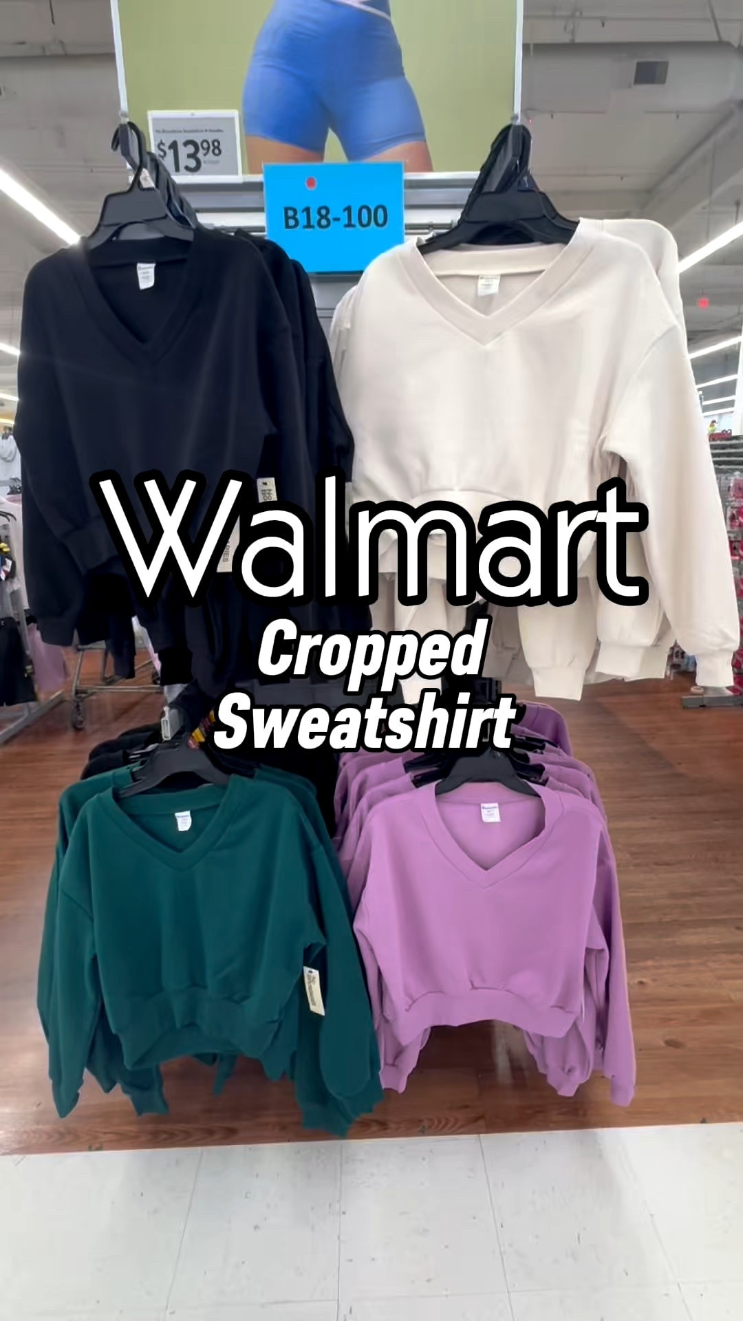 No Boundaries V-Neck Fleece Cropped Sweatshirt

#LTKFindsUnder50 #LTKStyleTip