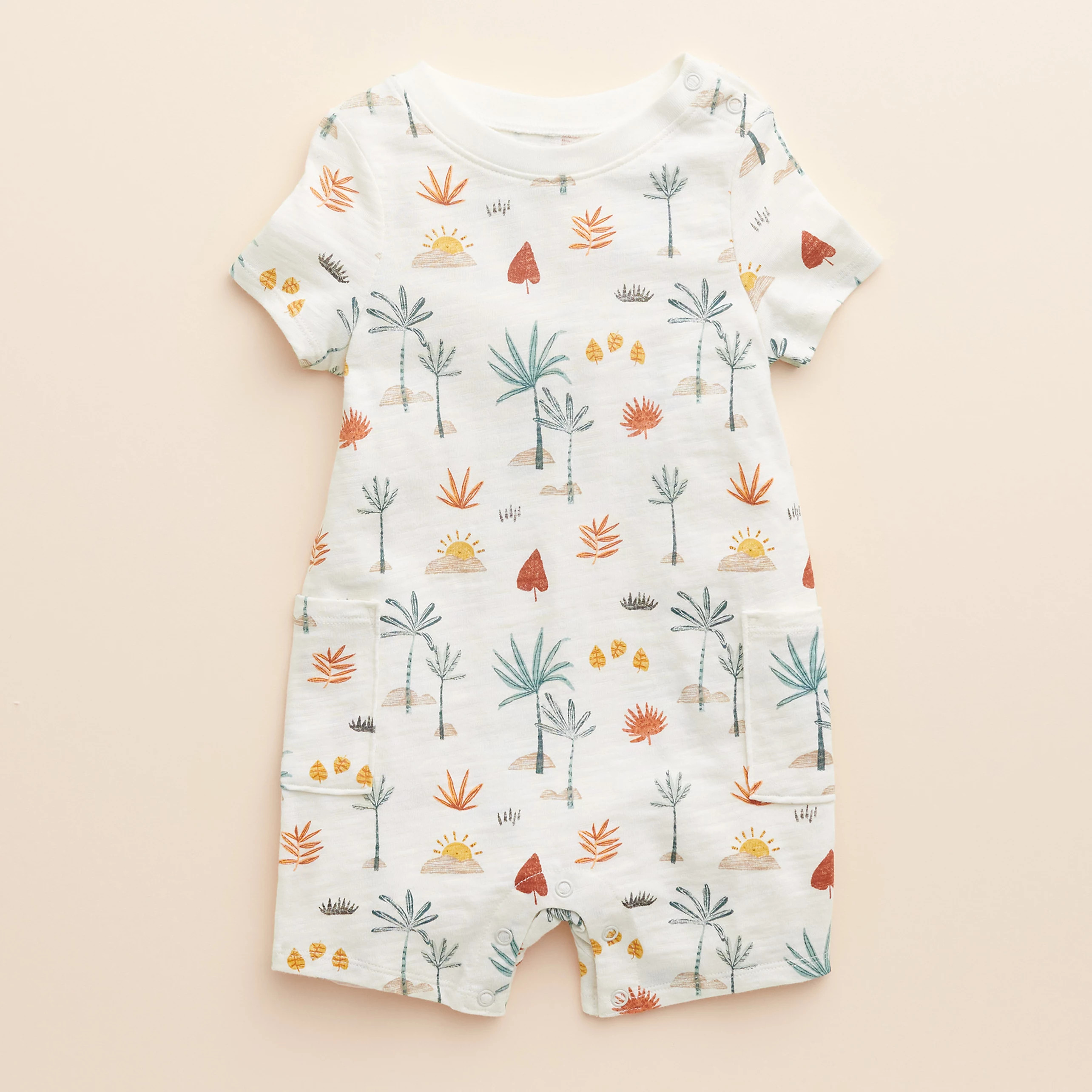 Baby Little Co. by Lauren Conrad Side-Pocket Romper | Kohl's