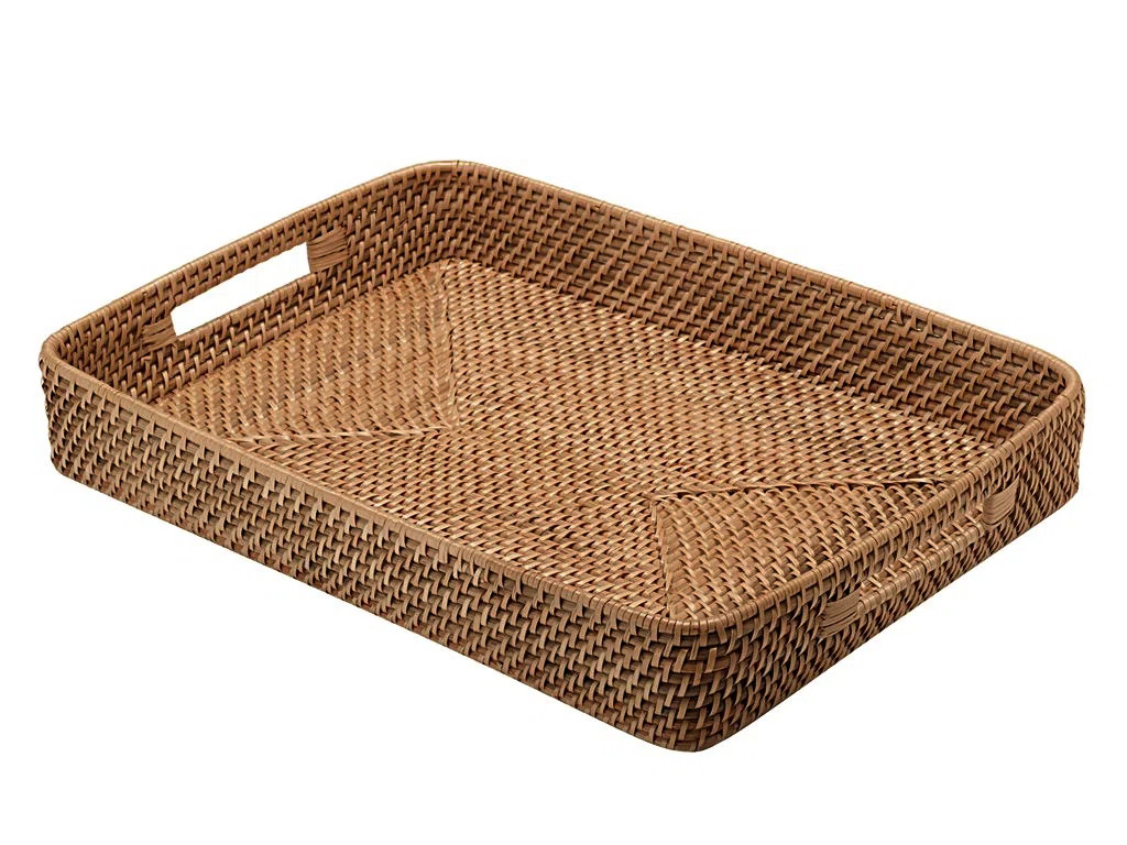 Bavan Wicker Tray | Wayfair North America