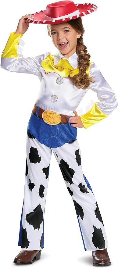 Disguise Disney Pixar Jessie Toy Story 4 Classic Girls Costume | Amazon (US)