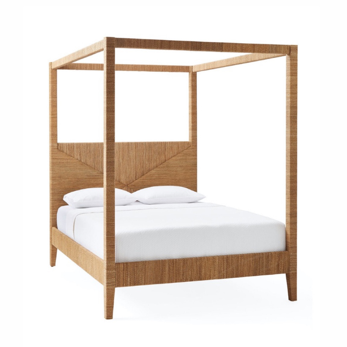 One of the best rattan / seagrass beds — the Hughes Four Poster Bed  

#LTKhome