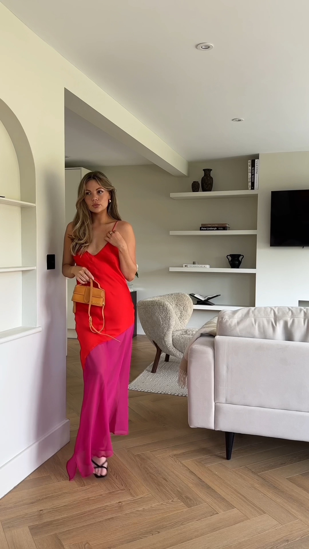 I am obsessed with red and pink together so this dress is a win! 

I love the fit and the floaty area at the bottom, super comfortable as well! 

I am wearing a size 8 and I am 5.5 height and the fit was perfect. 🤍

#LTKstyletip #LTKeurope #LTKunder50