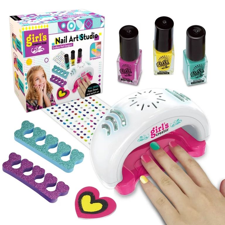 Nail Gifts for Girls Age 8 9 10, Kids Nail Polish Toys for 6 7 8 9 10 11 12 Teenage Girls Birthda... | Walmart (US)