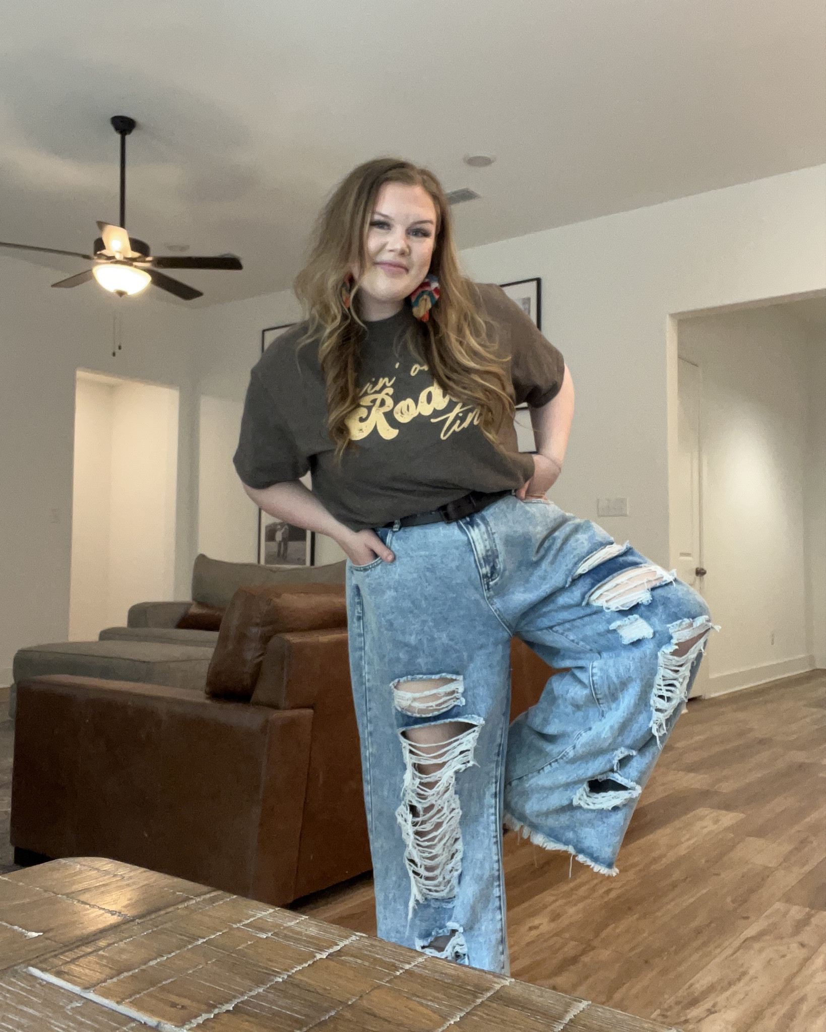 These SHEIN ICON wide-leg boyfriend jeans are giving effortless cool vibes—even though I accidentally ordered a size up (oops!). They still fit with that relaxed, comfy look, but next time I’ll stick to my true size. Either way… obsessed! 
#SHEINfinds #plussizefashion #widelegjeans #comfystyle #linktoknowit


#LTKSaleAlert #LTKFindsUnder50 #LTKMidsize