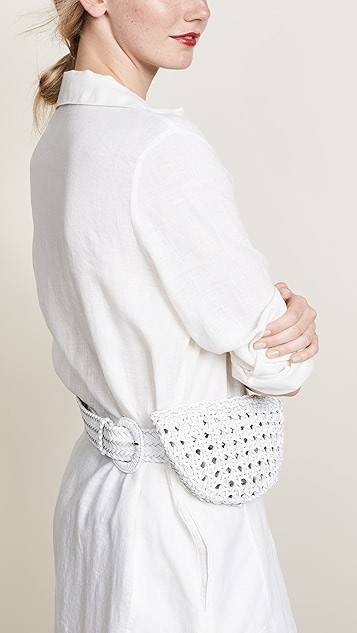 Woven Leather Belt Bag | Shopbop