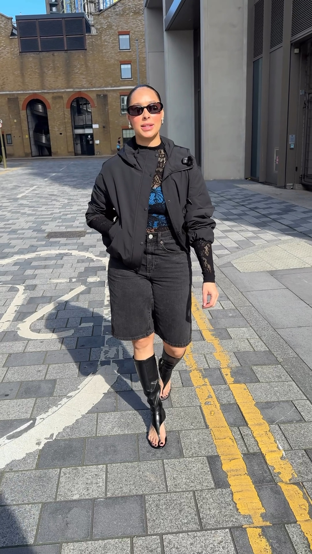 Shoes are Steve Madden, you can find in store but not currently online, sports Cami under top is old alo, shades are plopframes 

#LTKspring #LTKeurope #LTKuk