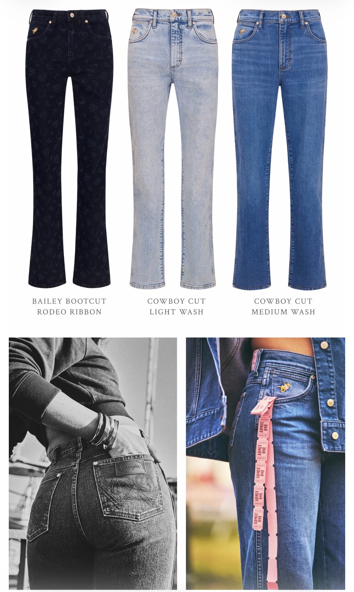 Cowgirl meets cottagecore and I am HERE FOR IT. 🌸💙

The new Wrangler x LoveShackFancy collection is the prettiest blend of classic denim and romantic details. Every single piece is giving dreamy western fashion, and I honestly want it all.

#WranglerStyle #LoveShackFancy #CowgirlStyle #LTKStyle #FashionFavorites #LTK