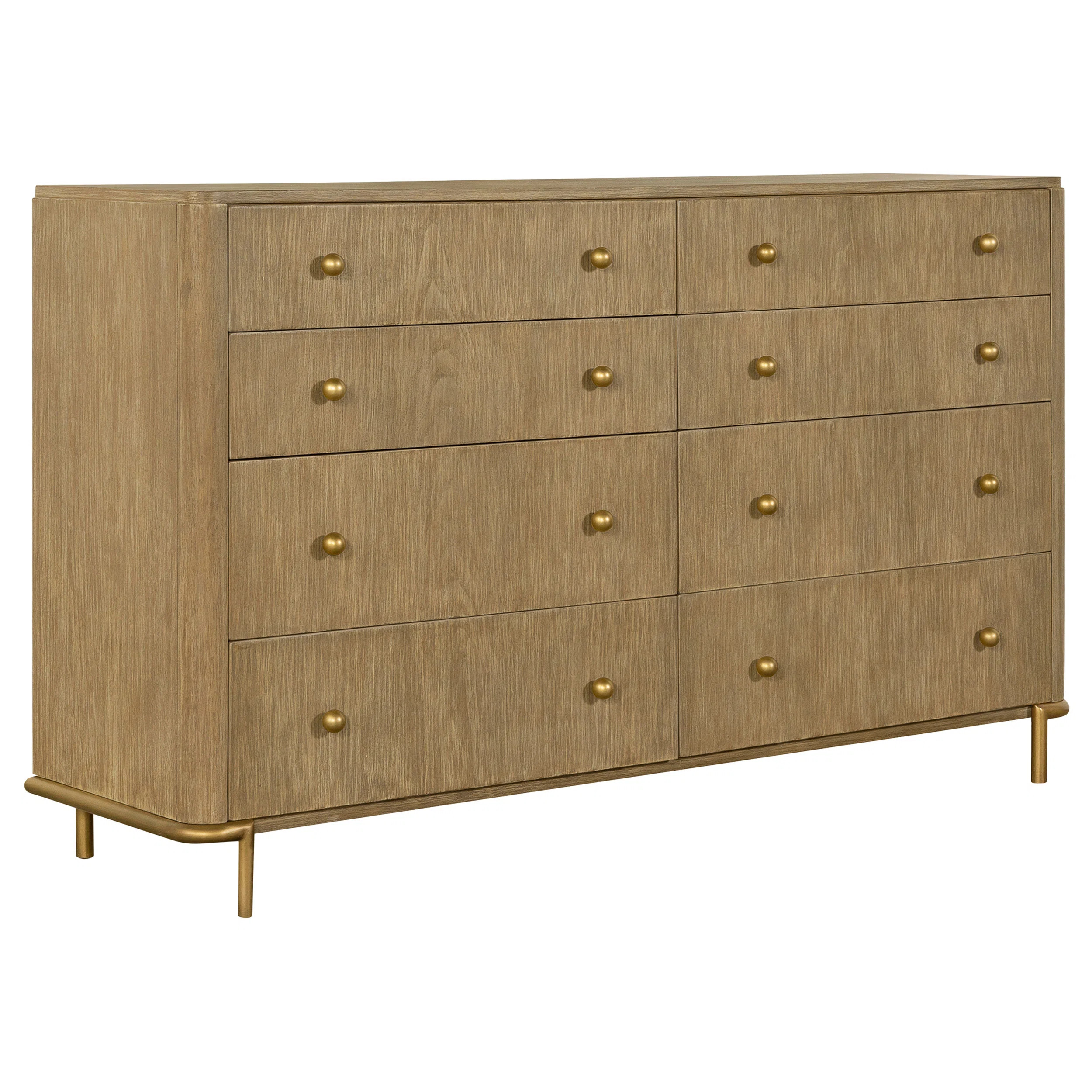 Maxine 8-drawer Dresser Sand Wash | Wayfair North America