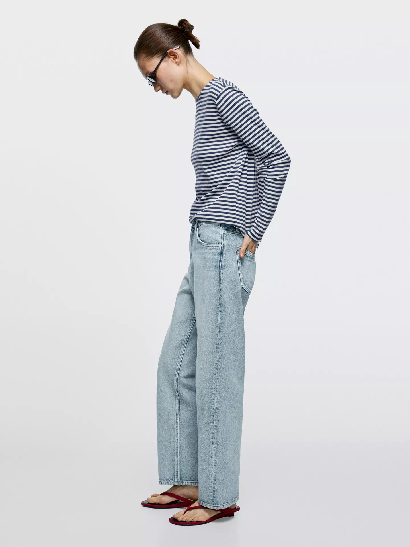 Straight-leg jeans | Massimo Dutti UK