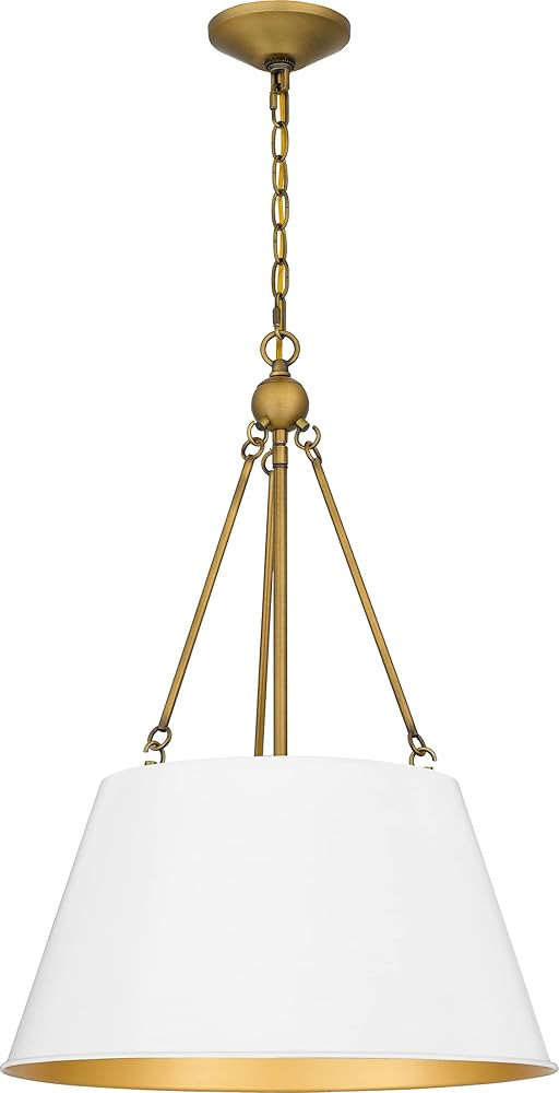 Quoizel QP5597W Aberdale Pendant, 4-Light 240 Total Watts, White Lustre | Amazon (US)